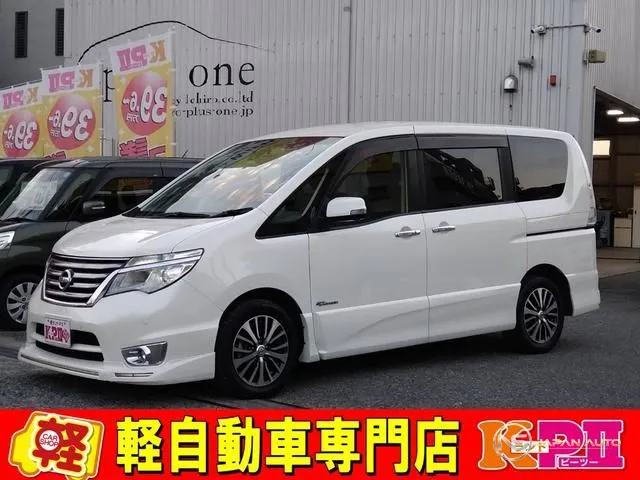 2015 Nissan Serena Highway Star V Aero Mode +safety II